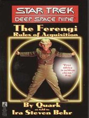 cover image of The Ferengi Rules of Acquisition